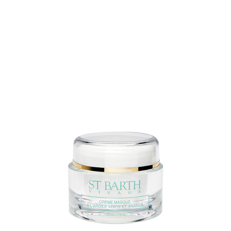 St Barth - Machera in Crema all'Argilla Verde & Ananas 50ml